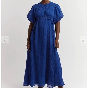 NWT Timeless cobalt blue linen dress 💙